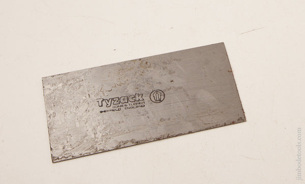 MINT 2 1/2 x 5 inch TYZACK Card Scraper