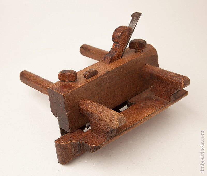 Beech Plow Plane by N. CHAPIN & CO EAGLE FACTORY circa 1838-1850 EXTRA FINE