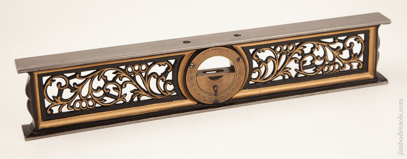 Stunningly Restored! 12 x 2 5/16 inch DAVIS Inclinometer 