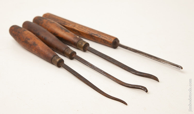 Four Carving Chisels