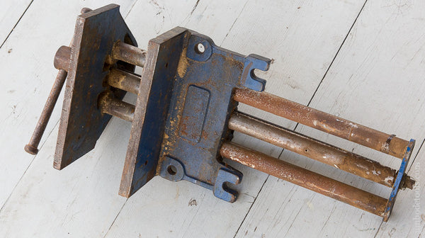 Fine and Flawless RECORD No. 52 1/2 E Vintage Heavy Duty Quick Release Woodworking Vise 