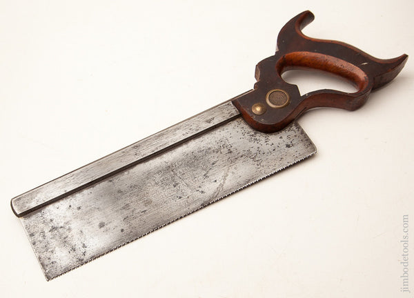 15 point 10 inch Crosscut BISHOP No. 8 Back Saw