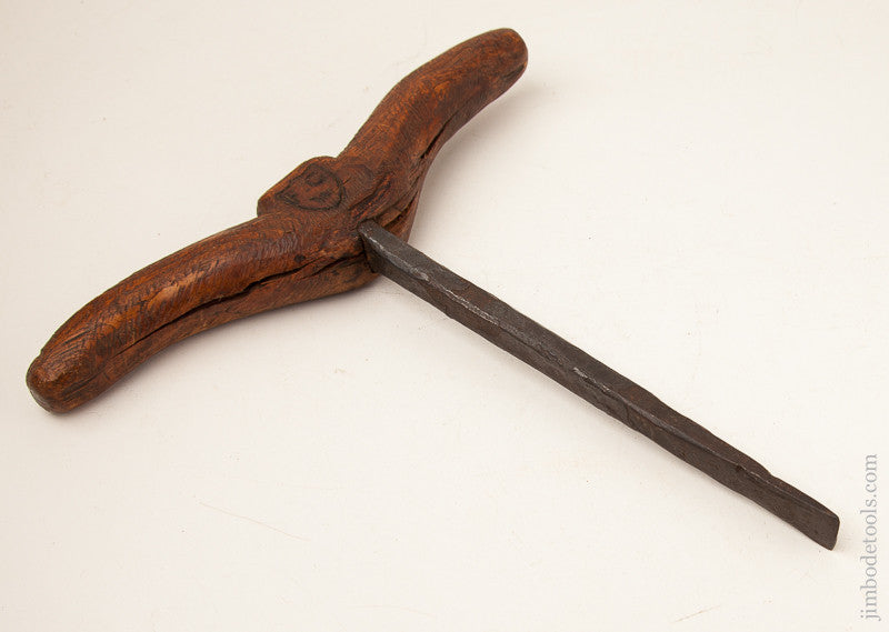 11 x 12 inch 18th Century Tee Handle Screwdriver