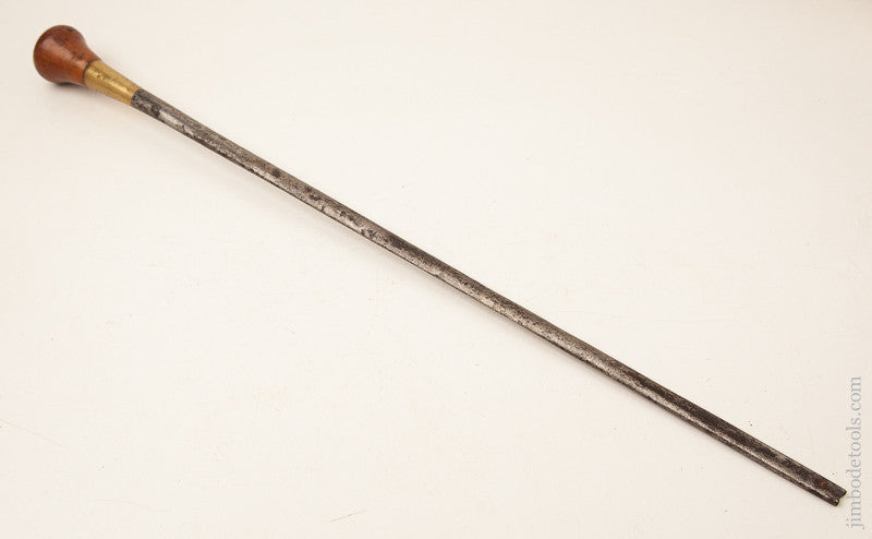BLANCHARD A PARIS 24 inch Boxwood Handled Saddle maker's Stuffing Tool