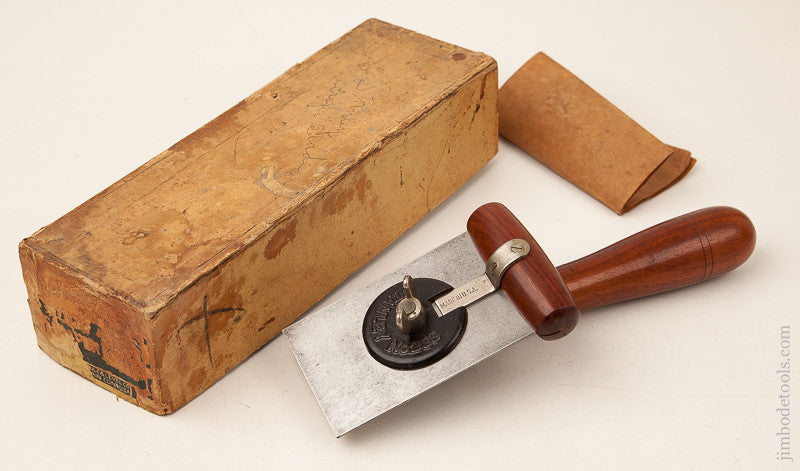 CARLETON September 29, 1903 Patent STANLEY No. 283 Cabinet Scraper Plane DEAD MINT in Original Box