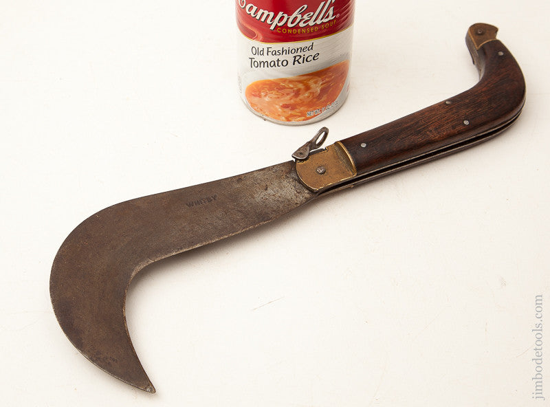 RARE Six inch Folding Hook Knife by WHITBY 