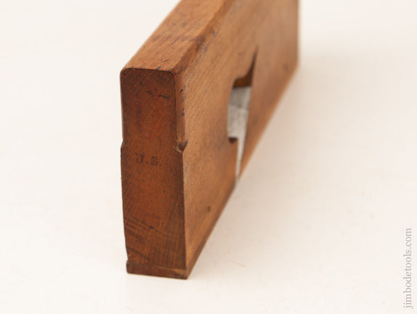 One inch Skew Rabbet Plane with Boxwood Sole by UNION FACTORY CHAPIN STEPHENS CO Pine Meadow, CT circa 1901-29 GOOD+