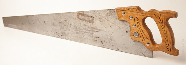 10 point 26 inch Crosscut DISSTON D23 Hand Saw USED ONCE!