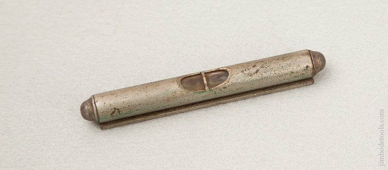 3 1/2 inch STRATTON BROS Nickel Plated Brass Level