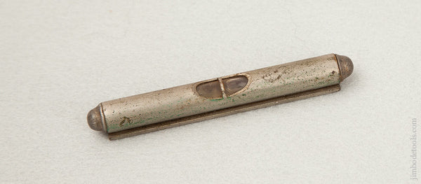 3 1/2 inch STRATTON BROS Nickel Plated Brass Level