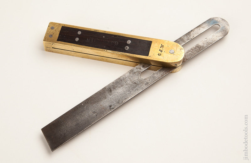 Nine inch Rosewood and Brass Bevel