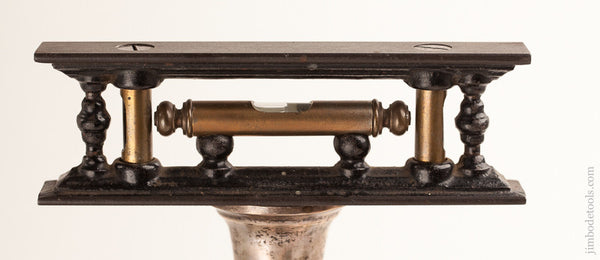 Rare L.L. DAVIS May 29, 1877 Patent Type One Spindle Level 1877 Patent 6 inch Size