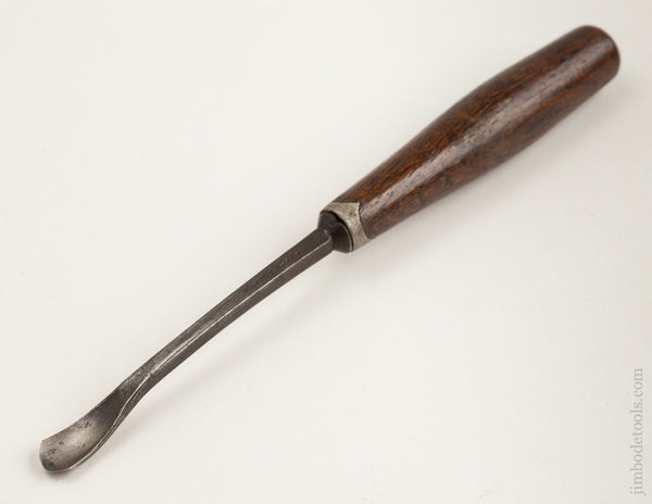 1/2 x 9 1/8 inch JOHN SMITH Gouge with Pewter Ferrule