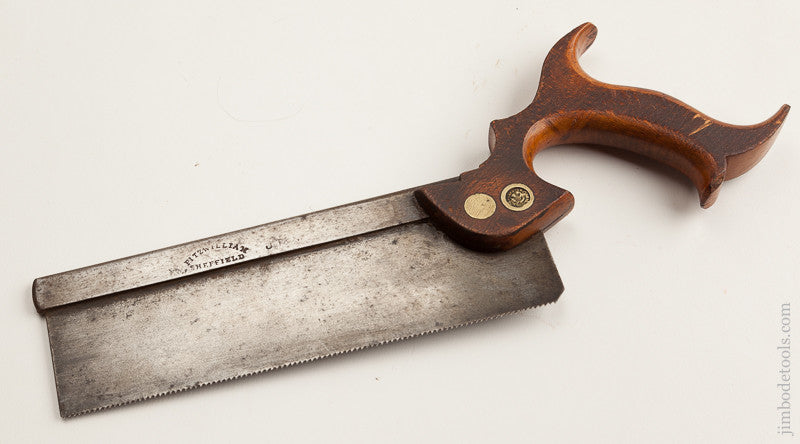 Just Sharpened! 14 point 8 inch FITZWILLIAM SHEFFIELD Back Saw 