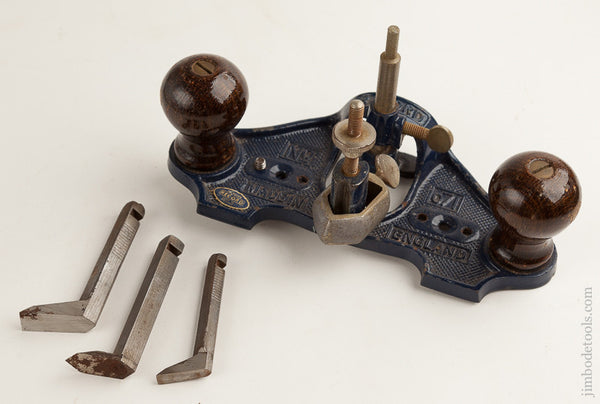 100% Complete RECORD No. 071 Router Plane with Decal