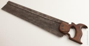 18 inch SPEAR German Steel Back Saw circa 1809-28 