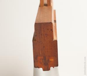 Double Left and Right 1/4 inch Side Bead Molding Plane by J. KELLOGG AMHERST MS circa 1848-49 NEAR MINT