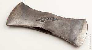 Embossed Four Pound STILETTO 11 x 4 1/2 inch Double Bit Felling Axe 