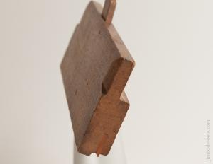 RARE Left-handed 1/4 inch Side Bead Molding Plane by A&E BALDWIN NEW YORK circa 1830-41 FINE