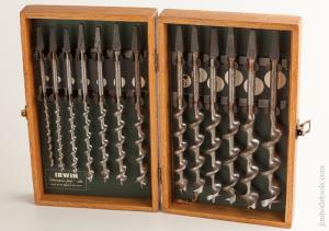 Complete Set of IRWIN Auger Bits in Original Box
