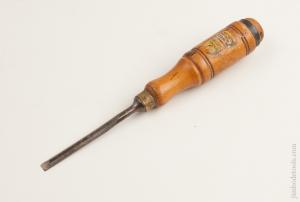 Rare! STANLEY No. 161 Chisel with Decal circa 1941-56 