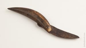 Horn Handled Fisherman's Knife 