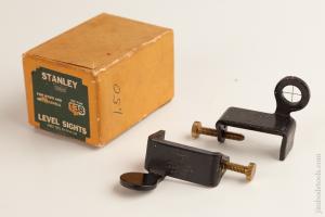 STANLEY No. 138 Level Sights in Original Box SWEETHEART
