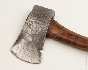 HUNTERS PRIDE Embossed Hatchet with Original Handle by JAMES MANN CO. 