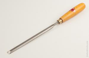 Long Thin 1/2 x 13 1/2 inch HENRY TAYLOR Beech Handled English Paring Chisel with Decal