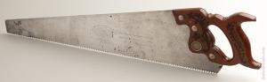Fine 5 1/2 point 26 inch Rip ATKINS No. 65 Hand Saw 