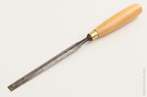 Long Thin 1/2 x 12 inch JOHN BULL Boxwood Handled English Paring Chisel