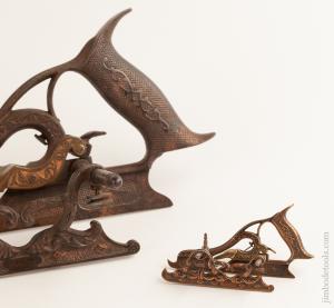 Miniature 3 3/4 inch MILLER'S PATENT No. 50 Plow Plane by PAUL HAMLER