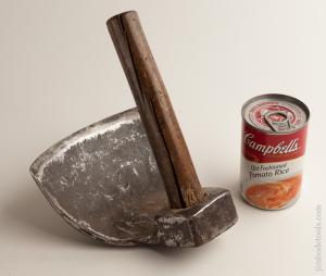 7 x 8 1/4  inch Chairmaker's Bowl Adze 