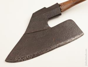 Signed 18th Century Goosewing Axe 