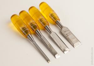 Set of Four STANLEY Chisels 