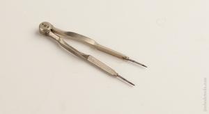 Four inch German Silver and Steel Dividers 