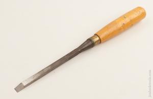 3/8 x 12 1/4 inch ROBT SORBY Boxwood Handled Mortise Chisel