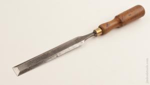 1x13 inch Long Thin J. HARRISON Boxwood Handled English Paring Chisel
