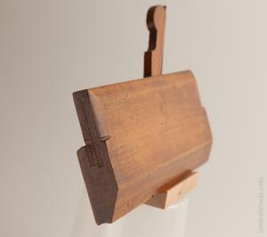 No. 6 Round Molding Plane by BUTTLES & RUNYON COLUMBUS OHIO circa 1843-44  EXTRA FINE