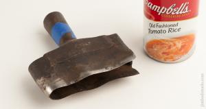 Ornate Leather Strap End Punch 