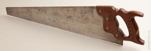 5 1/2 point 26 inch Rip ATKINS PERFECTION No. 65 Hand Saw 