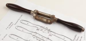 Extra Fine CONOVER February 2, 1892 Patent MILLERS FALLS Spoke Shave