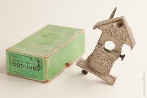 STANLEY No. 1 ODD JOBS Type One DEAD MINT in Original Box!