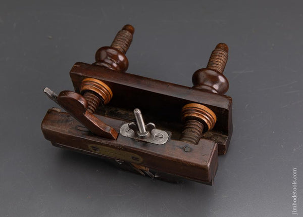 Miniature French Fruit Wood Coachmaker's Plow Plane R. LAMARTINE. C OWNER - EXCALIBUR 42