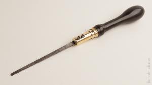 Ebony and Brass Pad Saw 