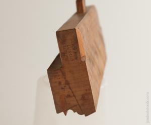 1 1/2 inch Wide Bilection Molding Plane by RANDALL & COOK ALBANY NY circa 1835-50 DEAD MINT