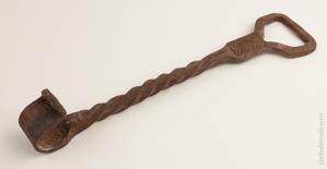 Fancy 18th Century 15 1/2 inch Fireplace Pot Hook 