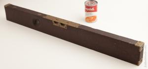 Dense Mahogany 30 inch Level by H.M. POOL EASTON MASS. 