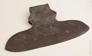 13 1/2 inch Broad Axe Head by W. BRADY Lancaster/Mt. Joy PA circa 1868-98