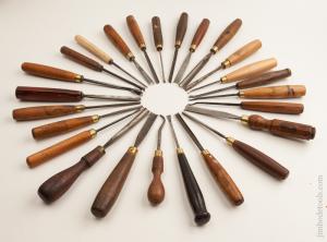 Set of 25 Good Carving Chisels! - 74117